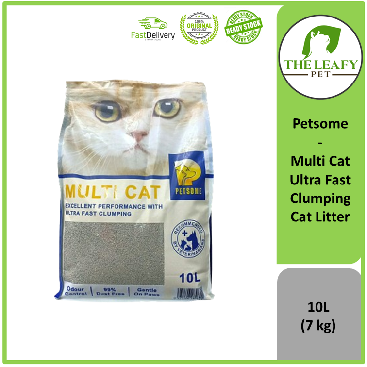 Petsome Multi Cat Excellent Performance With Ultra Fast Clumping Cat