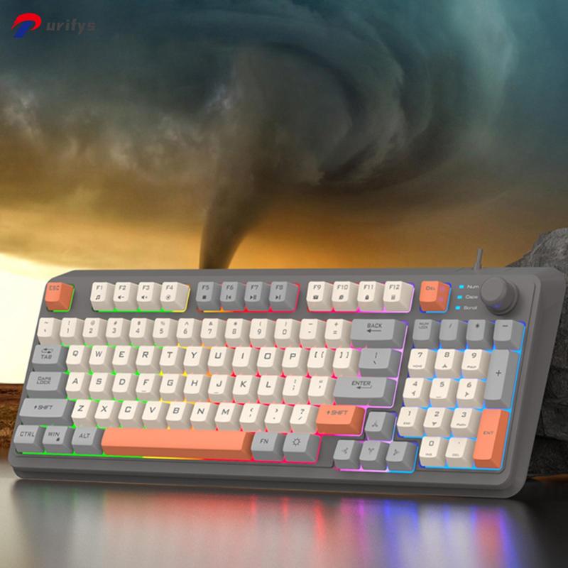 【Khuyến mãi đặc biệt🔥】K82 Bàn Phím Cơ Có Dây Nhỏ Gọn bàn phím máy tính Với Số Pad 94 Phím Bàn phím chơi game cơ Cho Máy Tính Máy Tính Xách Tay,Trả lại trong vòng 7 ngày