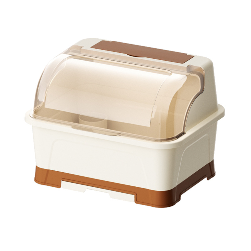 Bowls, chopsticks, storage box, kitchen, household, covered dormitories, dish storage rack, plastic cupboard, bowl box, and bowl rack that can be drained