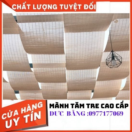 Mành tăm tre trang trí tết ,làm trần ,làm decore kt 40 x 2m,50cm x2m,60cm x2m,70cm x2m ,80cm x2m ,90cm x2m