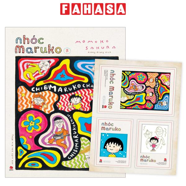 Fahasa - nhóc maruko - tập 8 - tặng kèm set card polaroid