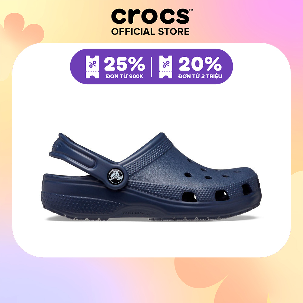 Giày Clog Trẻ em Crocs Classic Navy - 206991-410