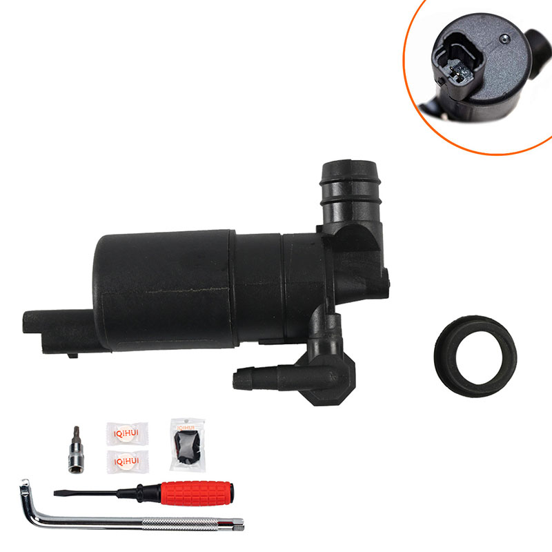 Front and rear windshield cleaning pump suitable for Citroen, Peugeot