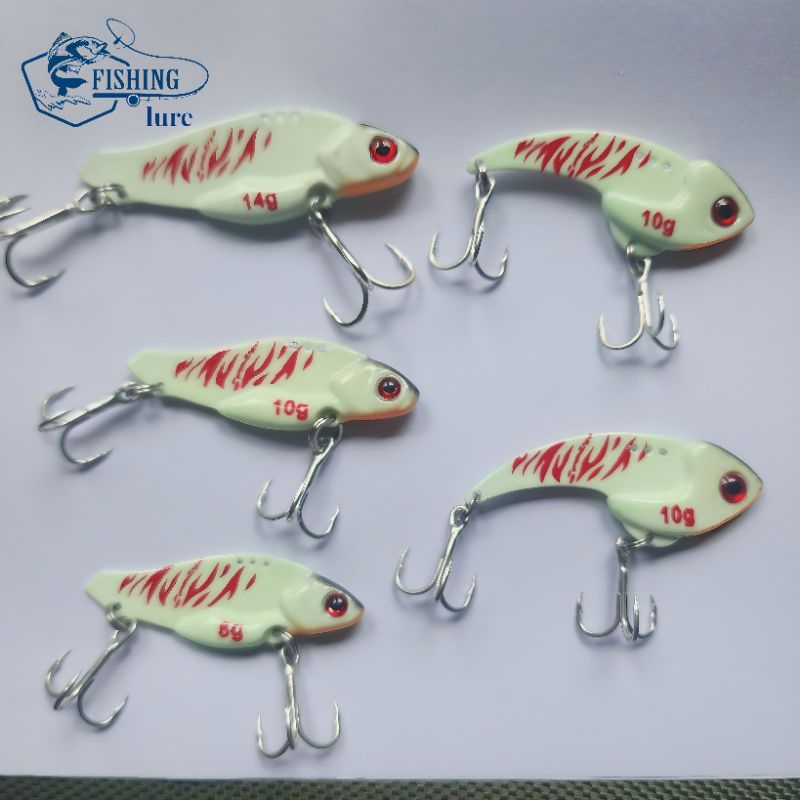 Thanh lý cá sắt câu lure orichi, fishen dạ quang chuyên lure cá lóc, chẽm,...