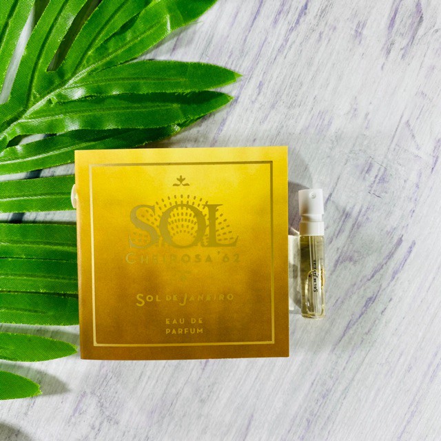 Vial nước hoa sol cheirosa'62 solde janeiro edp 1ml