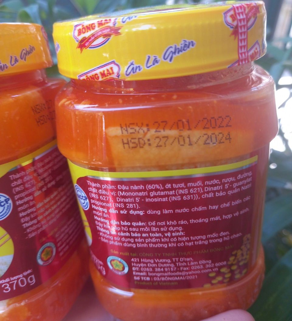 HỦ CHAO BÔNG MAI  (370 GAM/HỦ)