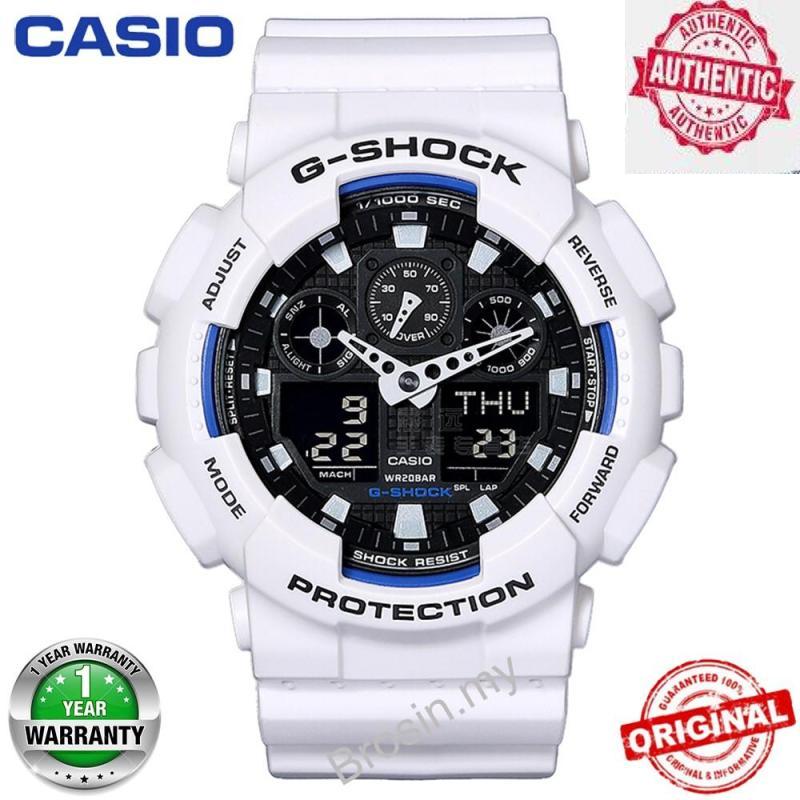 Original G Shock GA-100B-7A Men Digital Sport Watch 200M