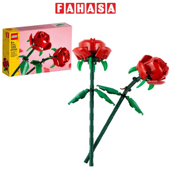 Đồ Chơi Lắp Ráp Hoa Hồng - Roses - Lego Flower 40460 120 Mảnh Ghép