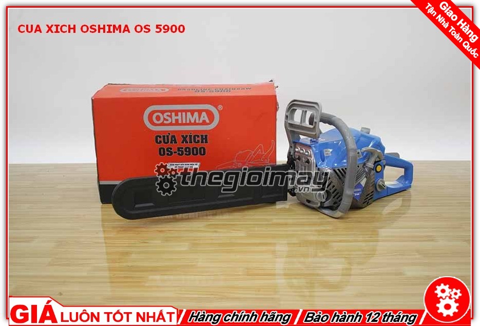 [HCM]Máy cưa xích Oshima 5900