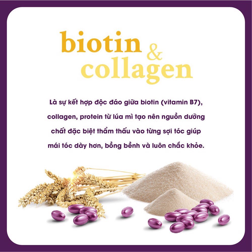 Bộ Đôi Dầu Gội Và Dầu Xả Kích Thích Mọc Tóc OGX Thick & Full Biotin & Collagen 2 x 385ml