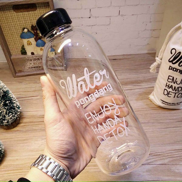 Bình Đựng Nước Thuỷ Tinh Detox 1000 Ml