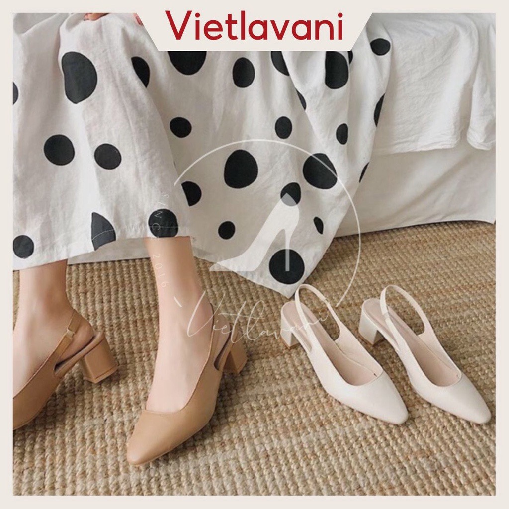 GIÀY CAO GÓT, GÓT VUÔNG 5CM VNXKC8