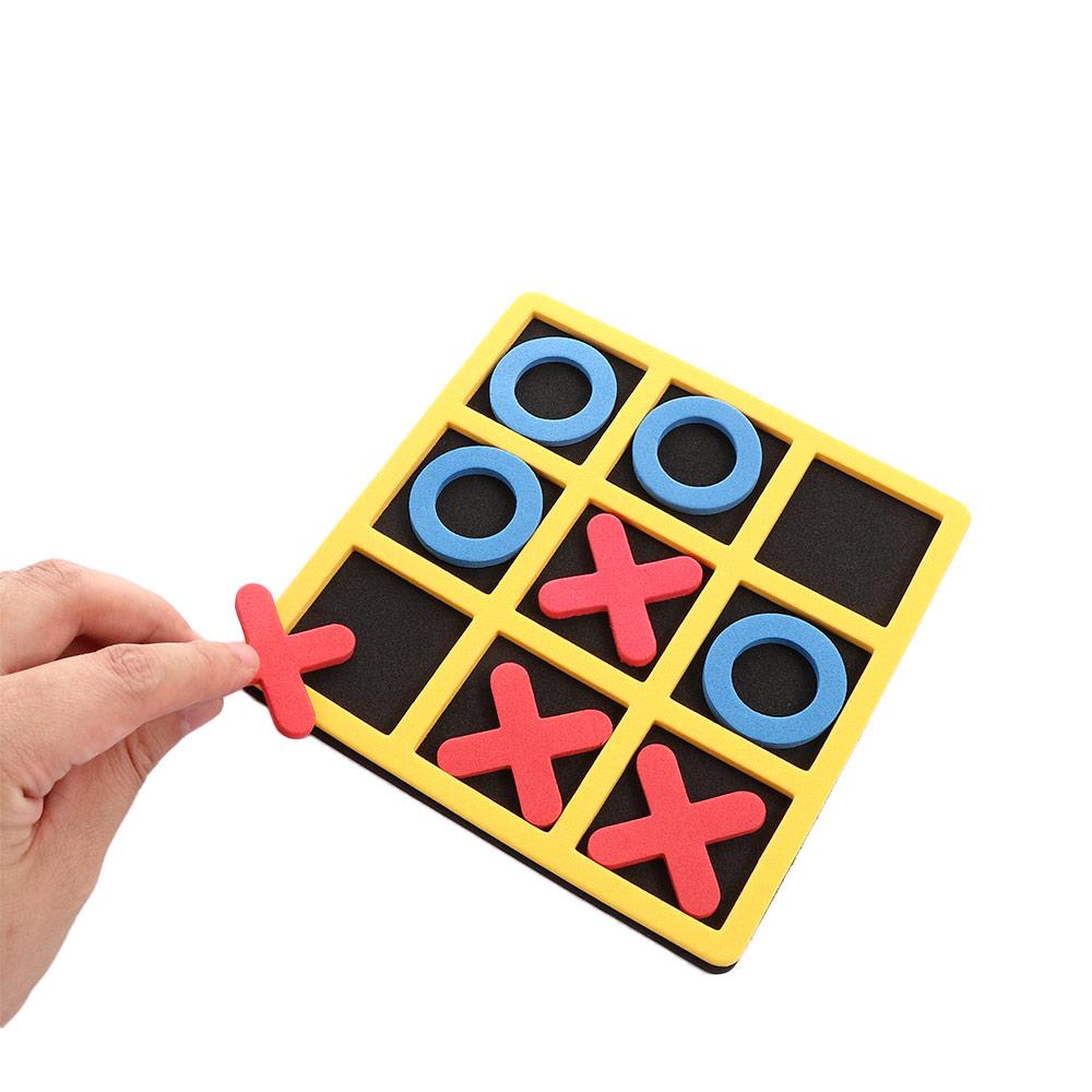 AIVRIEL 1set Game Board Leisure XO Chess Puzzle Game Developing Intelligent Educational Toys