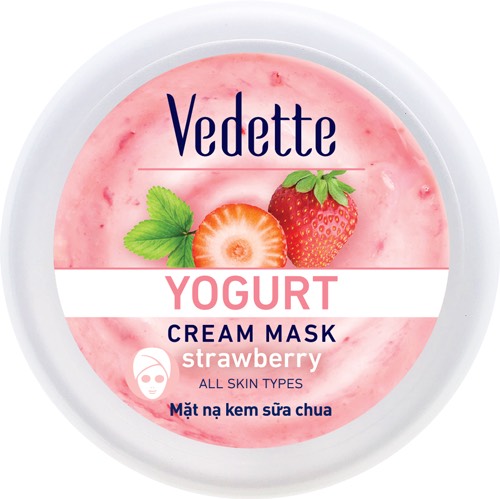 Mặt nạ kem sữa chua Dâu Tây 120ml