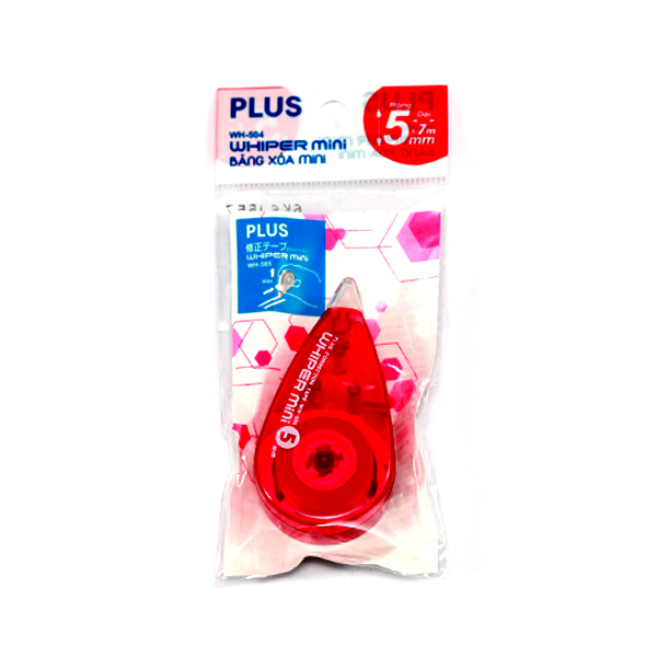 [HCM]Bộ 2 Băng Xóa Plus Mini 5mmx7m 42-V342 (Giao màu ngẫu nhiên)