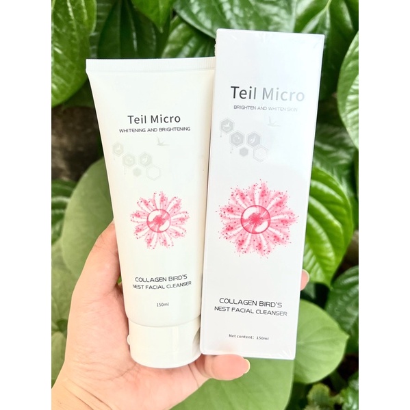 Sữa rửa mặt trắng da yến