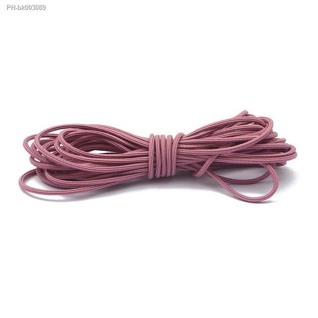 2mm Colorful High-Elastic Round Elastic Band Round Elastic Rope