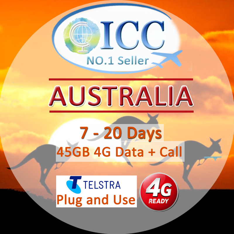 ICC Australia 7 55 Days Data Call SIM Card Telstra Optus Vodafone icc-australia-7-55-days-data-call-sim-card-telstra-optus-vodafone
