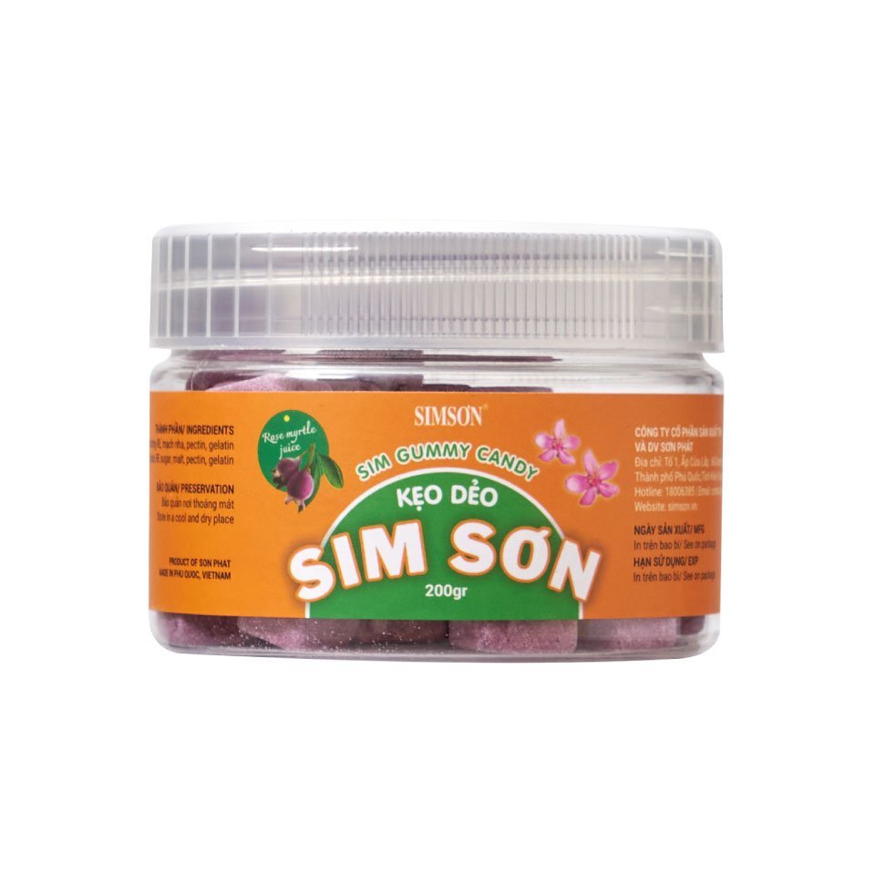 Kẹo Sim - Hũ 200G -SimSon - PALfood
