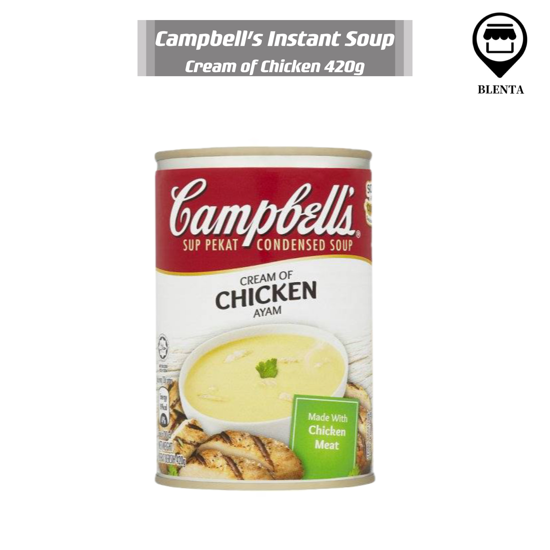 Campbell’s Instant Soup Cream of Mushroom/Cream of Chicken/WildMushroom ...