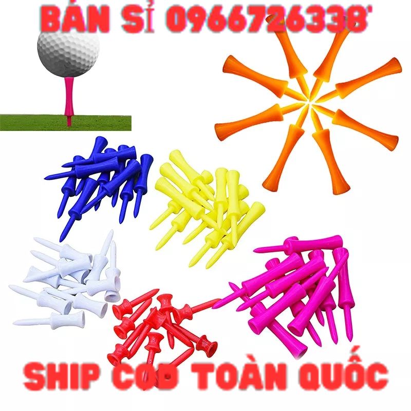 te golf, tee đánh golf ngắn dài