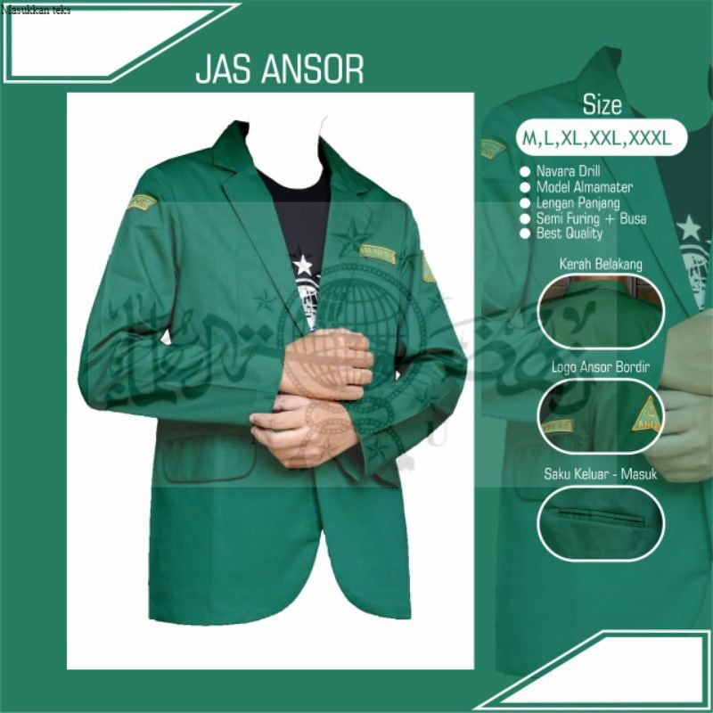 Jaz Ansor jas nu jas ansor soekarno jas ansor almamater jas nu jas