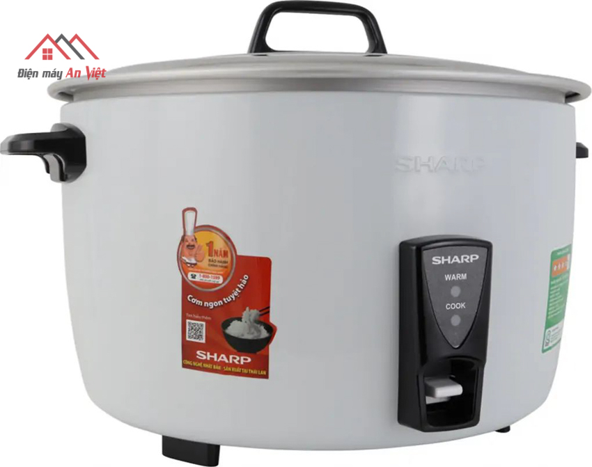 Nồi cơm điện nắp rời 3.8 lít Sharp KSH-D40V - Hàng Chính Hãng