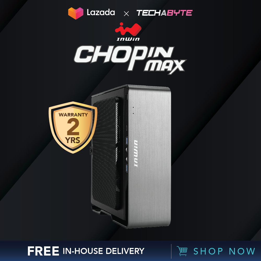 Inwin Chopin MAX Small Form Factor ITX UltraLightweight Chassis