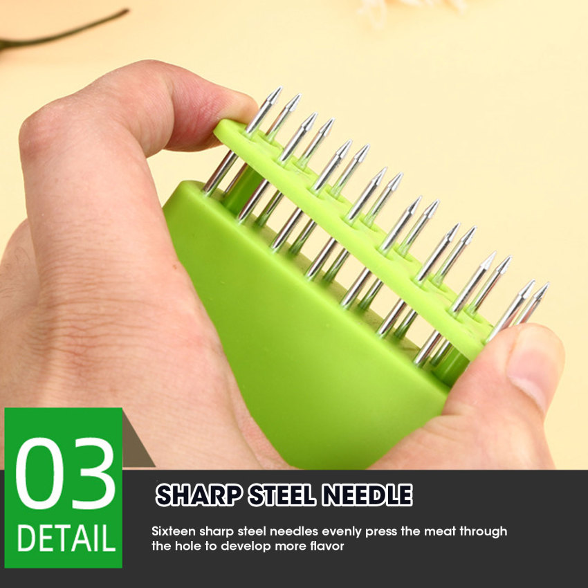 Chuyên Nghiệp Kim làm mềm thịt thép không gỉ bít tết Tenderizer búa dụng cụ nhà bếp dụng cụ nấu ăn xương sườn ngắt thịt Beater