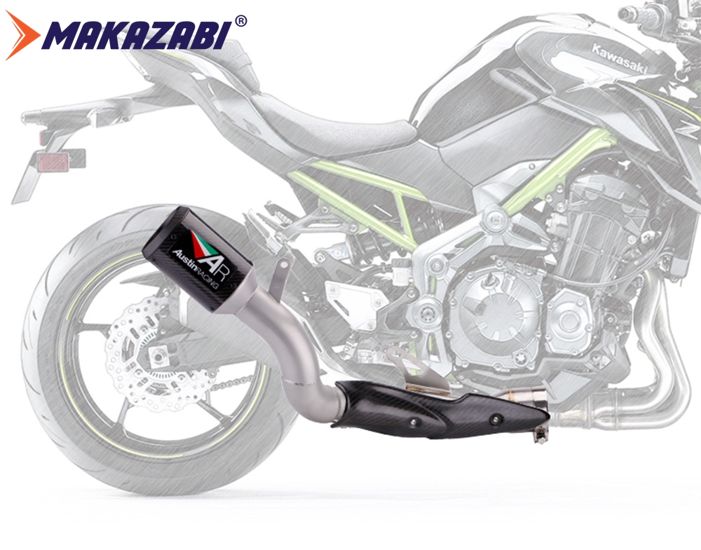17-23 Kawasaki Z900 LeoVince LV Corsa Slip-On Exhaust - Bayside