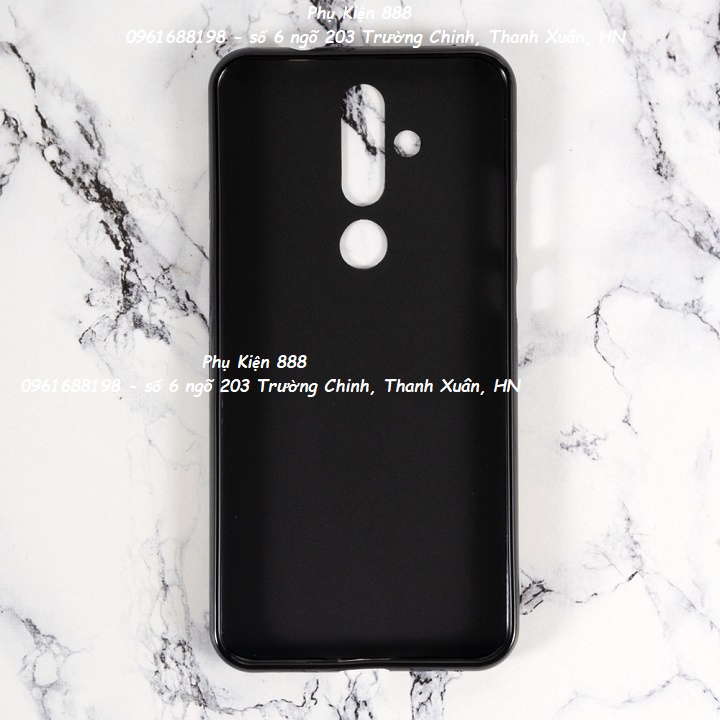Ốp lưng điện thoại cho Nokia 8.1 silicone dẻo cao cấp