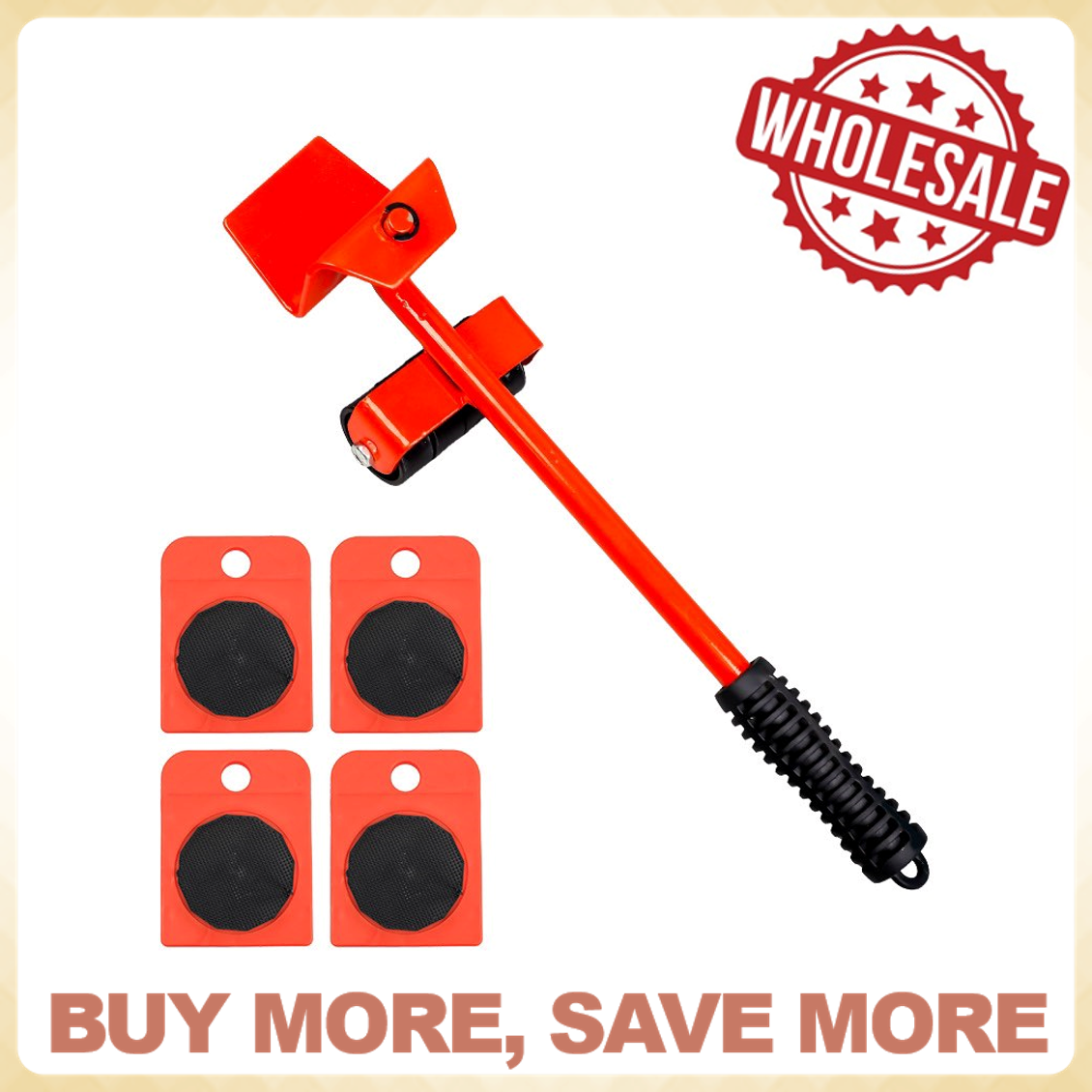 [Ready Stock]Heavy Duty Furniture Lifter Tool Furniture Mover set 4