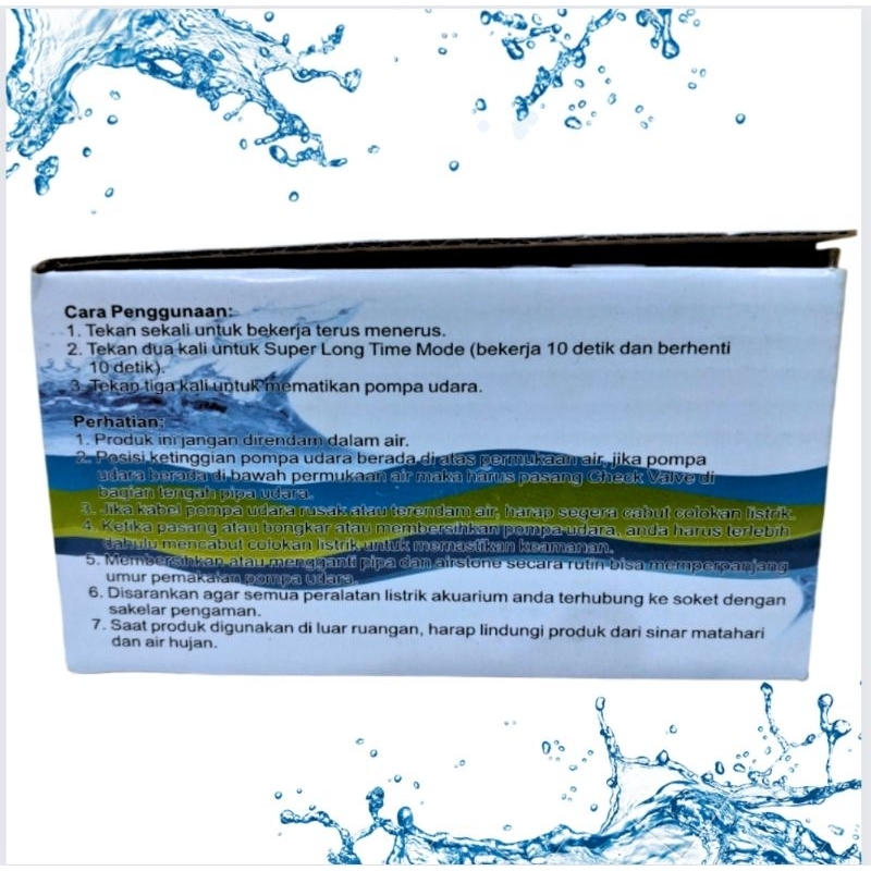 Airpump RECENT AA USB 7771 ACDC Aerator Pompa Udara Aquarium Aquascape