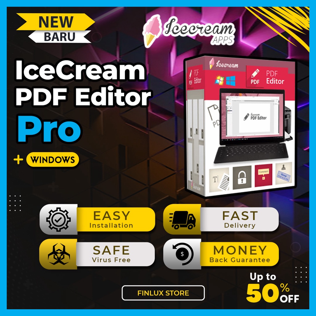 Icecream PDF Editor Pro 2.72 instal the new version for ios