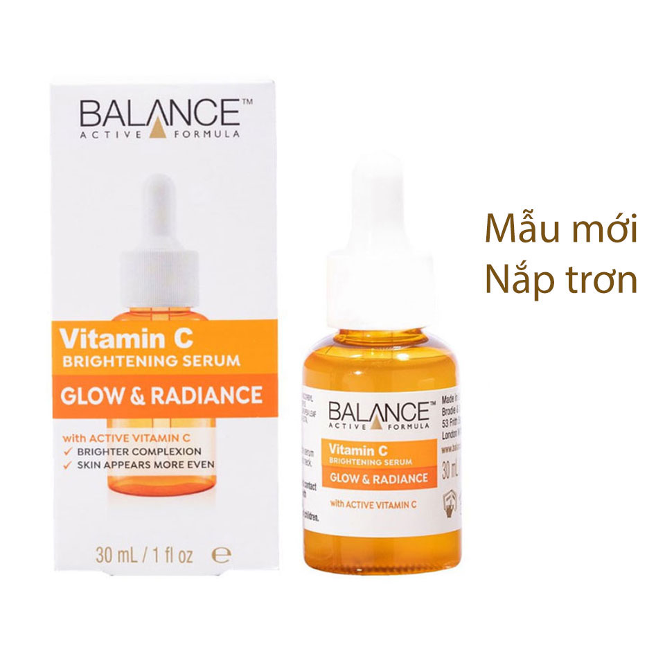 Trinh Chất Serum Vitamin C Sáng Da, Mờ Thâm Balance Active Formula 30ml - 60ml