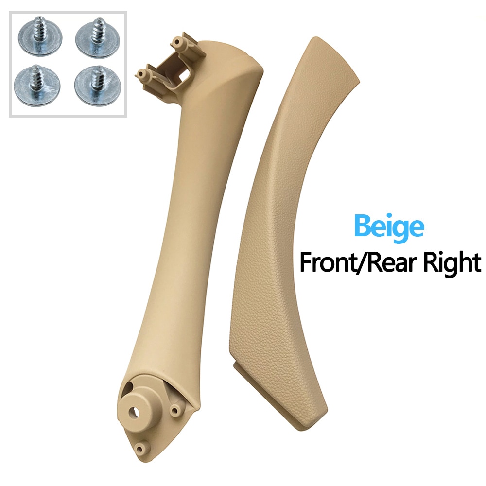 Left Right Interior Door Inside Handle With Handle Cover Trim Replacement For BMW 3 Series E90 E91 E92 316I 318I 320I 325I 328I