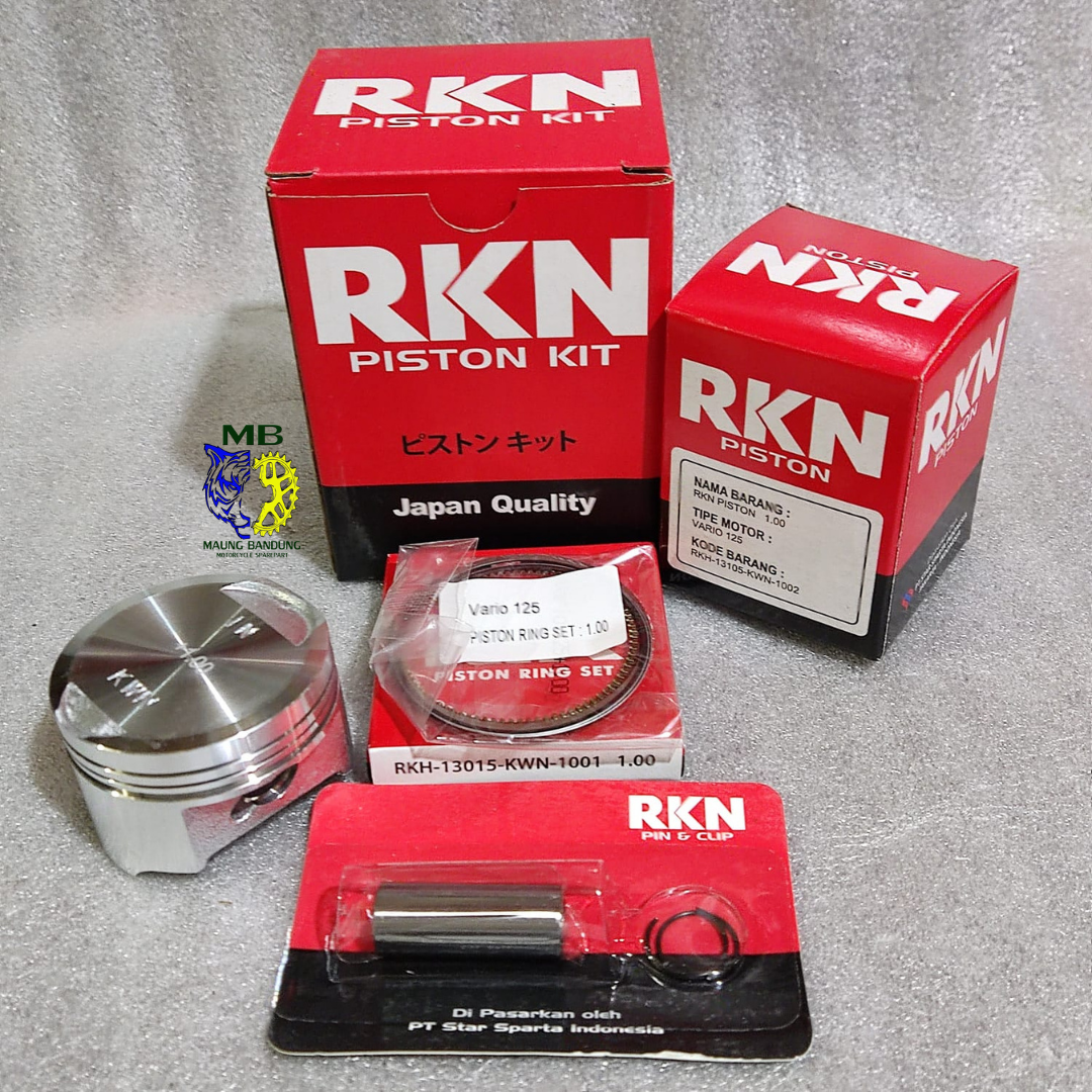 RKN PISTON KIT MOTOR VARIO 125 OS STD 50 200 SEHER MOTOR VARIO 125 OV