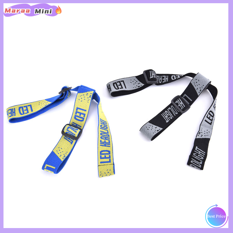 Maraa phổ đầu điều chỉnh được Đèn dây đeo độ co giãn cao phía trước headband cho LED