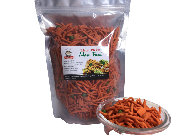 500g bimbim que đậu hà lan maxifood