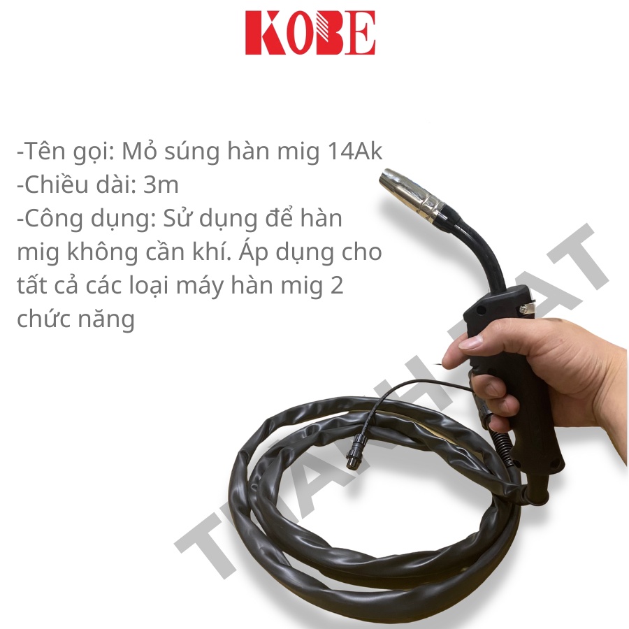 DÂY SÚNG MIG 14AK RỜI 3M