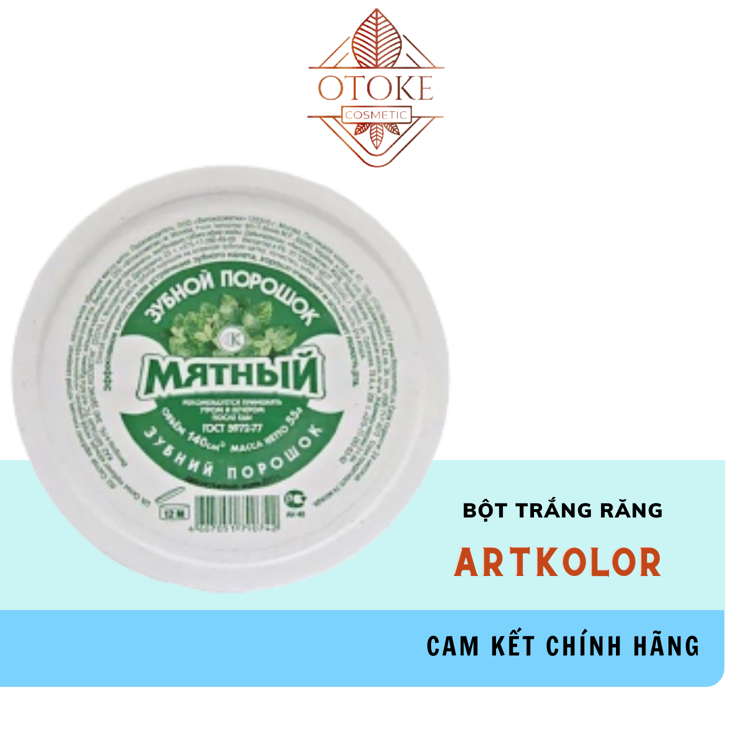Bột trắng răng Nga ARTKOLOR 75g