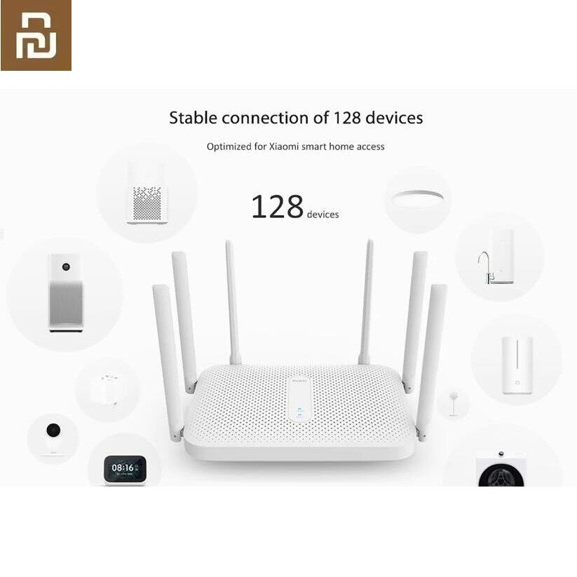 Youpin Original Xiaomi Redmi AC2100 Router Gigabit 2.4G 5.0GHz Dual-Band 2033Mbps Wireless Router Wifi Repeater With 6 High Gain Wider thumbnail