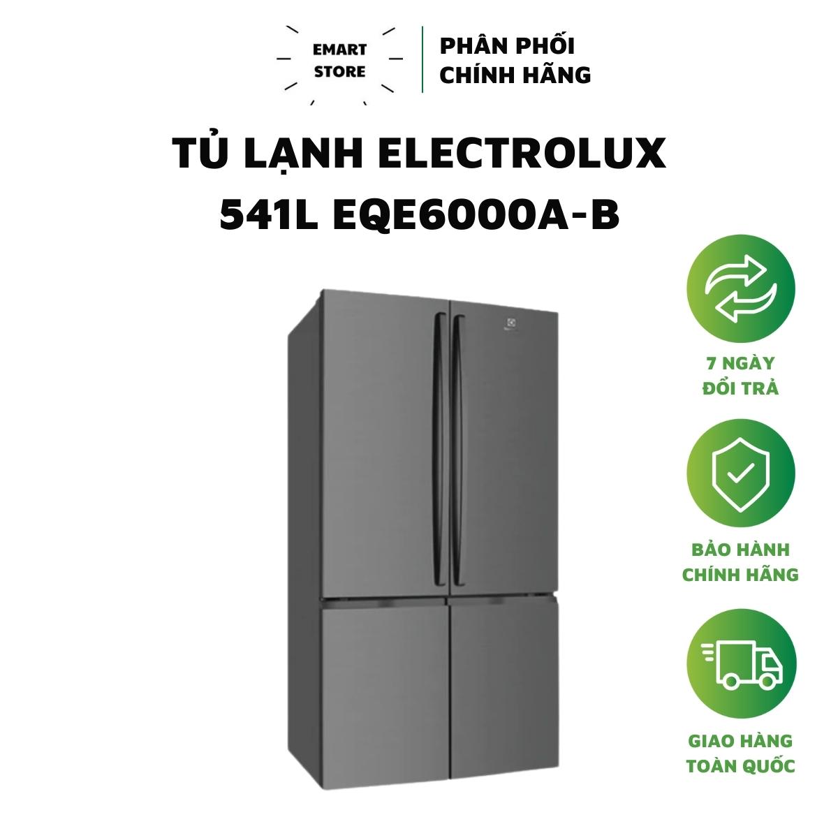 Tủ Lạnh Electrolux Inverter 541L EQE6000A-B (Hàng Chính Hãng Bảo Hành 24 Tháng)