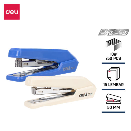 Máy bấm kim, dập ghim số 10 bấm 15 tờ giấy deli 0271