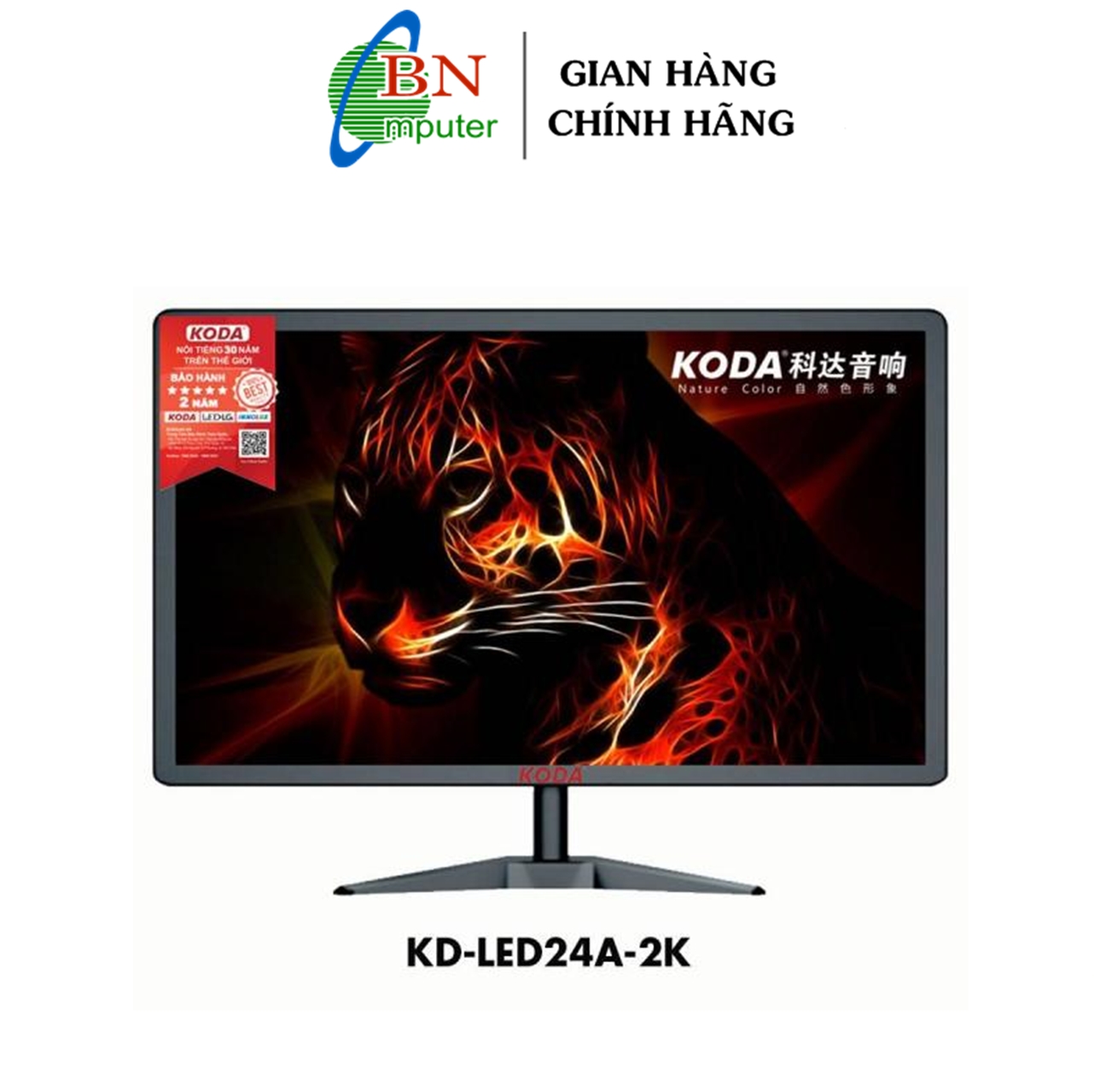 Màn hình LCD Koda 24inch Full HD chính hãng bảo hành 24 tháng thumbnail