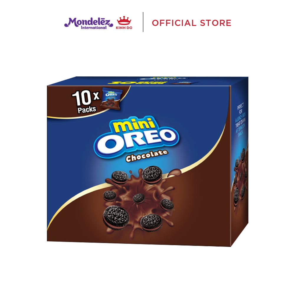Combo 2 Bánh Quy Oreo Mini Với Kem Vị Sôcôla 204g