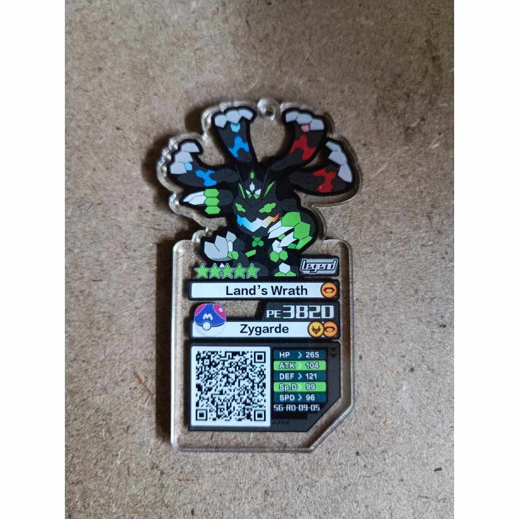 Pokemon Gaole Rush 1 Acrylic Disk(Stock Ready/MY/SG Scannable