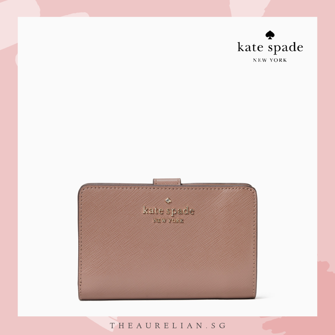 Kate Spade Staci Medium Compact Bifold Wallet Lazada Singapore 2251