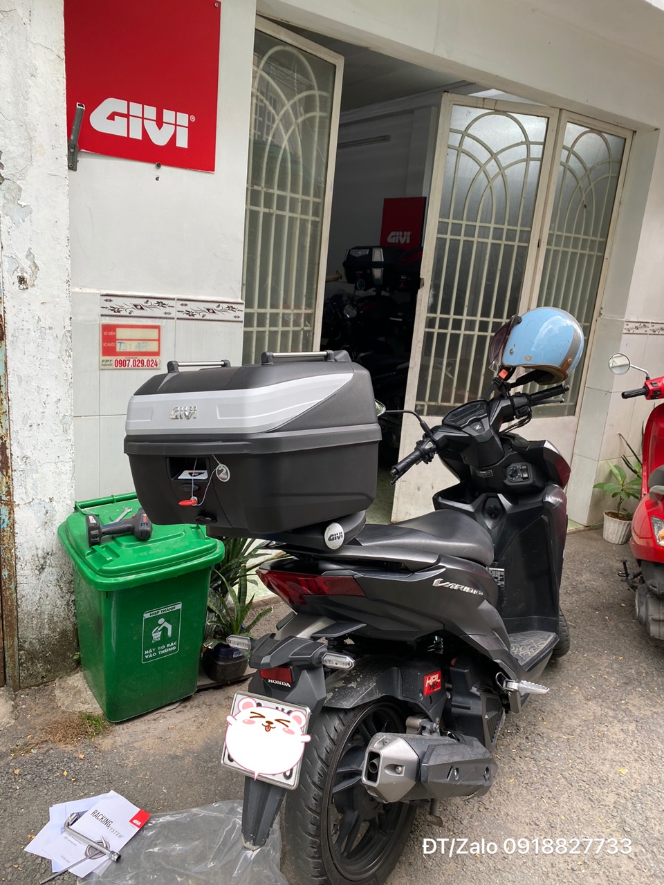 [HCM]Baga SRV kèm đế M5M gắn cho xe Vario