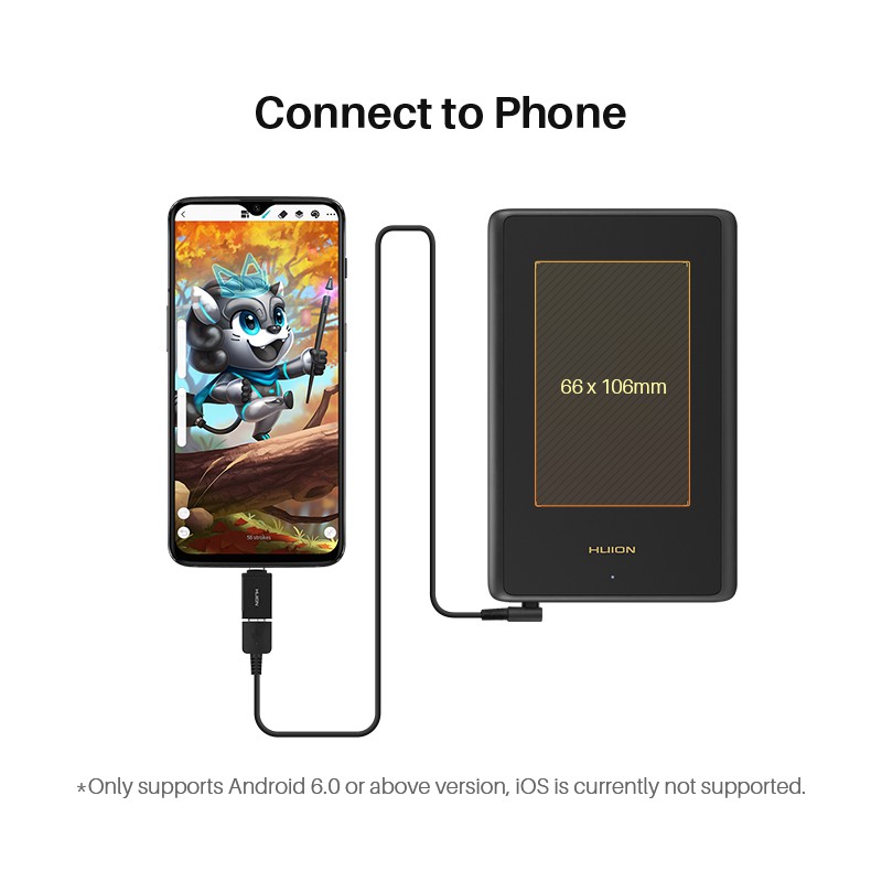 Huion 10th Anniversary New Inspiroy H420X graphic drawing tablet